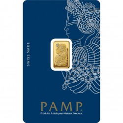2.5 g Gold bar PAMP 999.99...