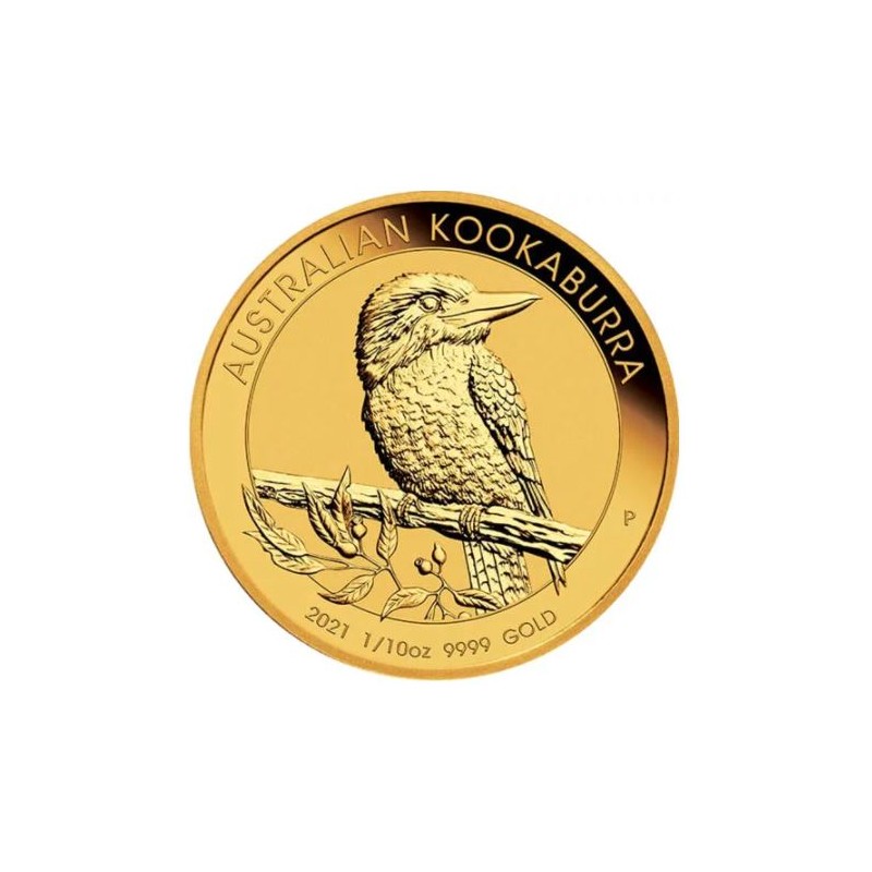 Buy 1/10 oz Australian Kookaburra Gold Coin Silver Miners UK from £